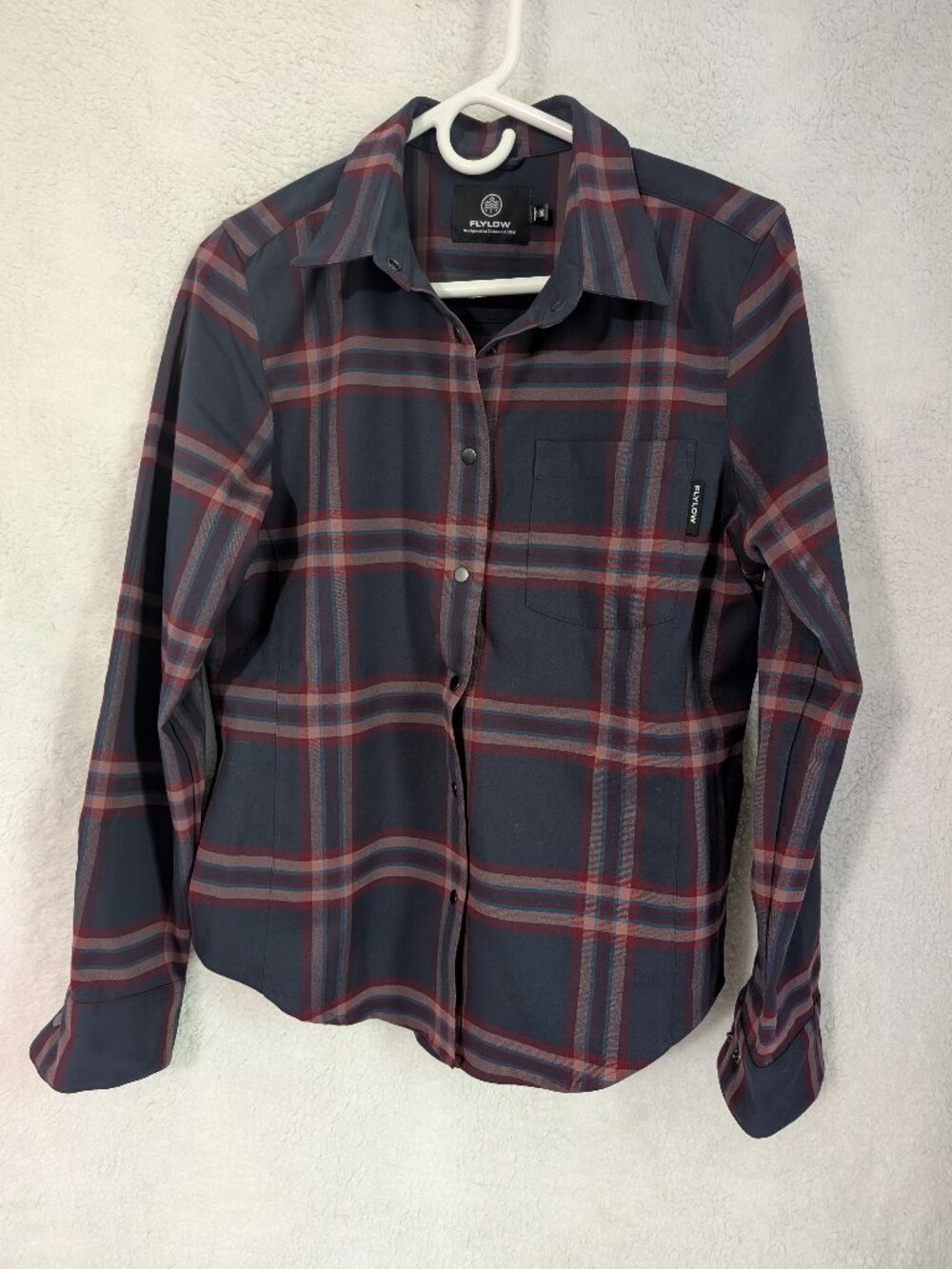 Flylow Bridgette tech flannel women's L